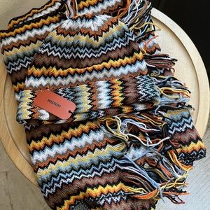 Missoni scarf and hat set new
